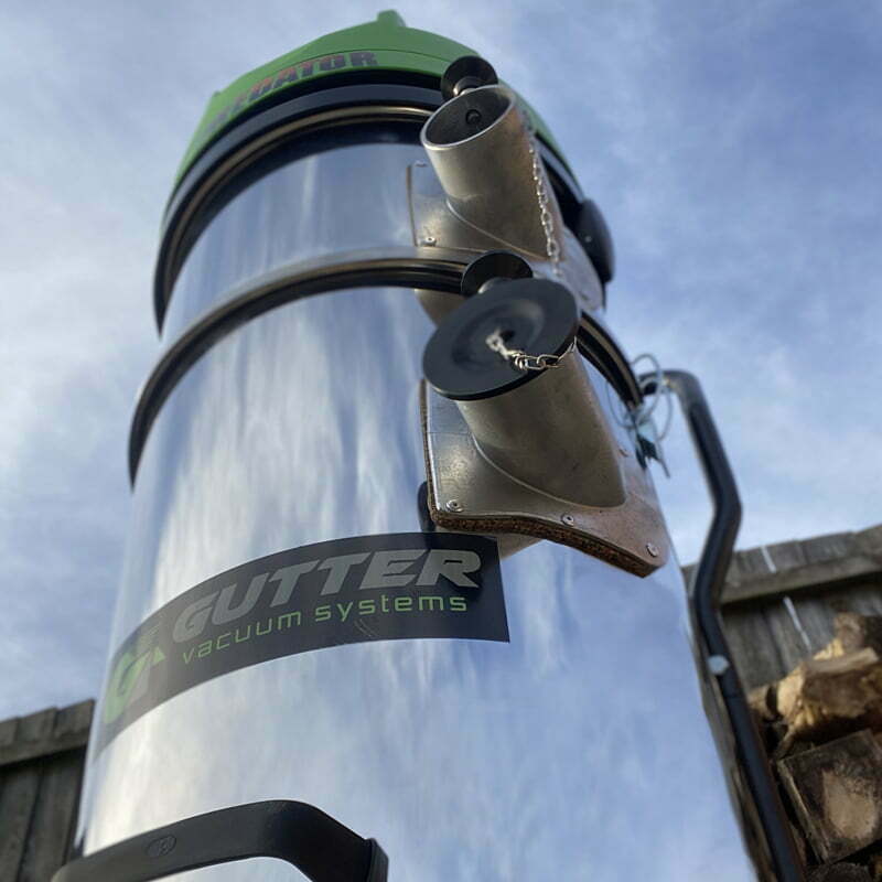 Predator Extender Ring on Gutter Vacuum close up