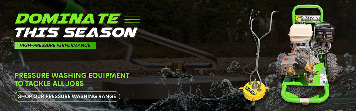 Professional pressure washing equipment and accessories