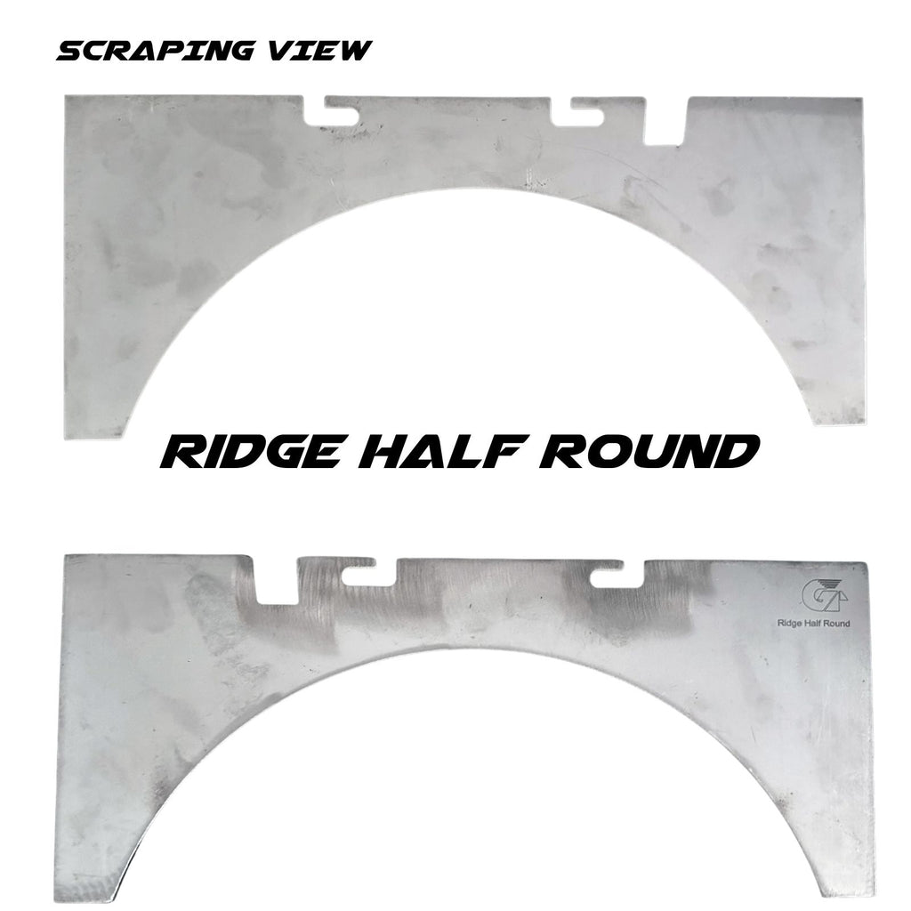 Ridge Half Round Roof Scraping Blade