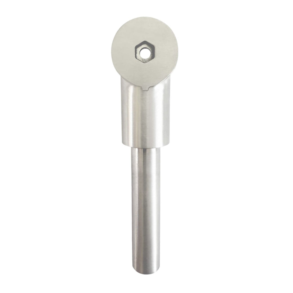 Aluminium Roof Scraping Angle Adaptor Pole Insert Rear View