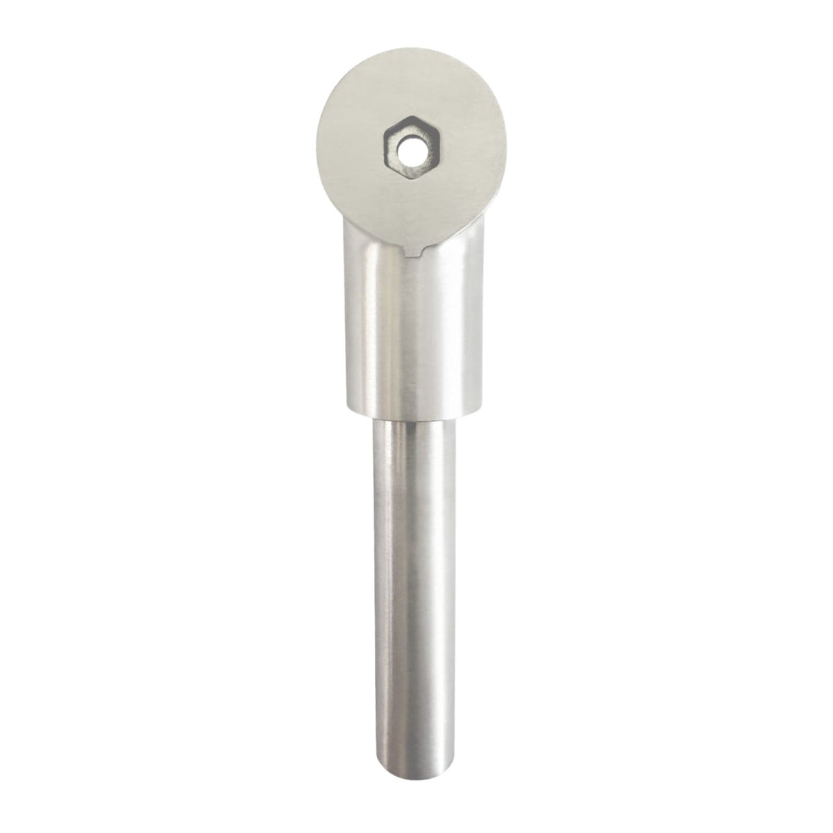 Aluminium Roof Scraping Angle Adaptor Pole Insert Rear View