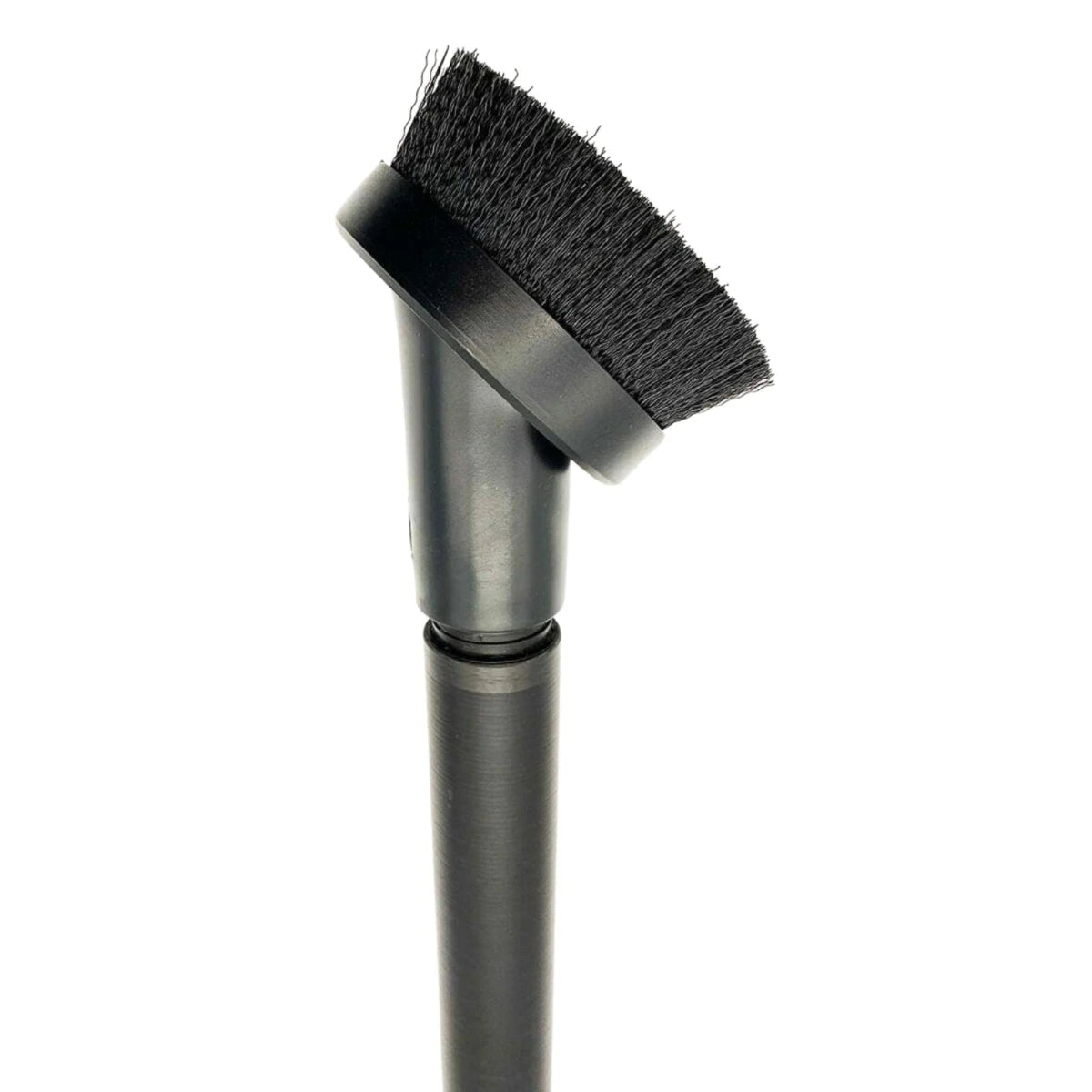 Round Dusting Rubber Brush attached to push fit pole