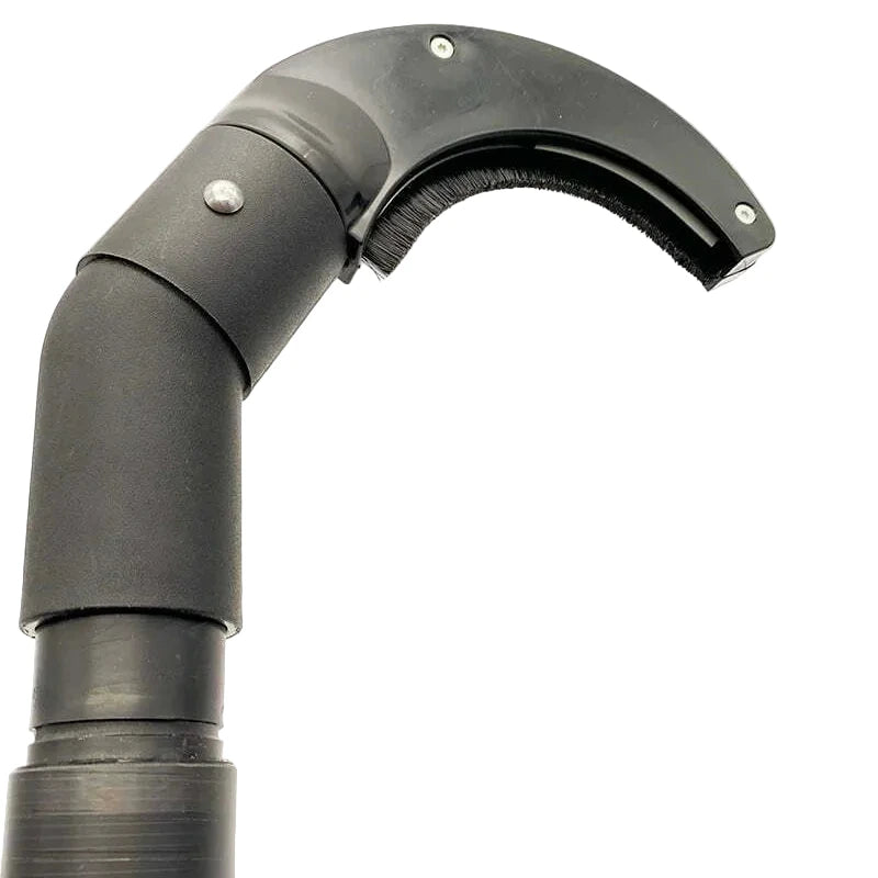 Small 100mm Duct Brush attached to carbon pole