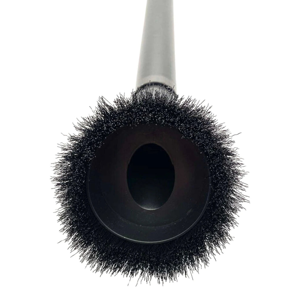Underside of Round Dusting Rubber Brush
