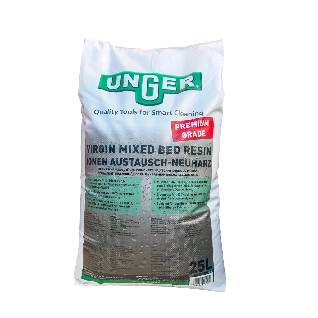 Unger Virgin Mixed-Bed DI Resin - 25L Bag