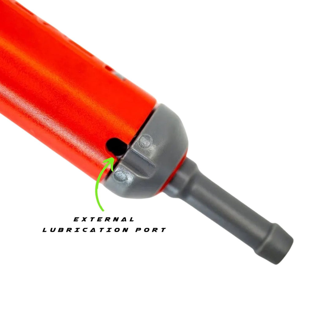 Uni-Valve Pro for Pure Water - Showing the external lubrication port 