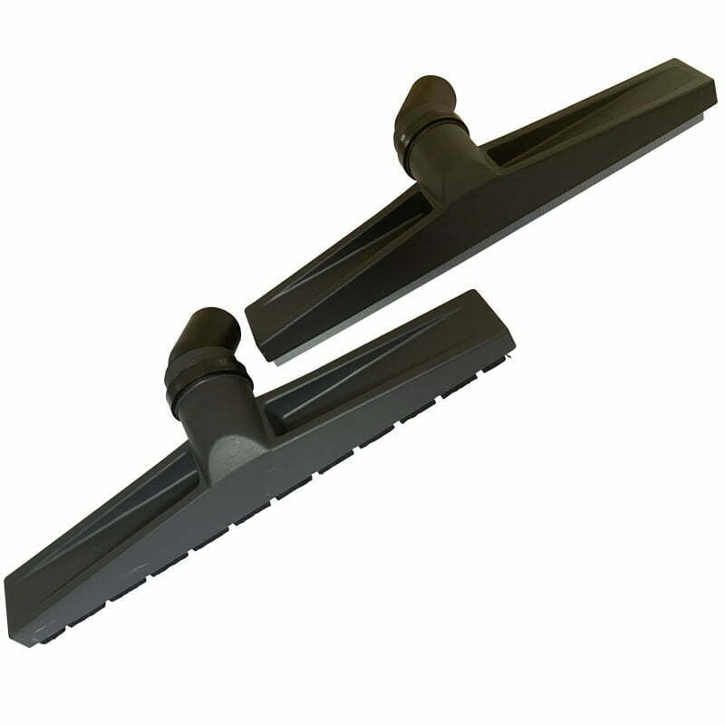 Wet and dry floor brushes