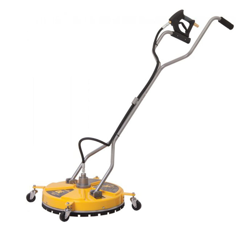 The Whirlaway 20" flat surface cleaner can be attached to the GVS Tsunami pressure washer, designed to rapidly remove dirt, grime and surface staining from patios, driveways, paving and concrete floors.
