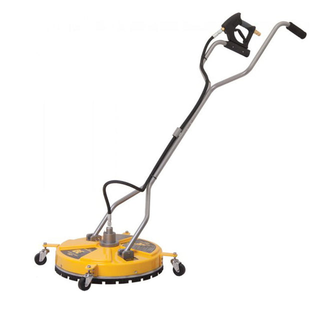 The Whirlaway 20" flat surface cleaner can be attached to the GVS Tsunami pressure washer, designed to rapidly remove dirt, grime and surface staining from patios, driveways, paving and concrete floors.