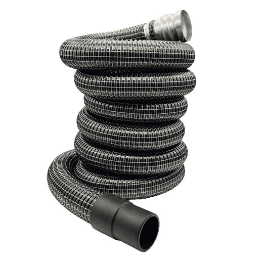 Upgrade with our Wire Reinforced Smoothbore Gutter Vacuum Hose with Ends. Choose 5, 10, or 15m lengths for versatile property work