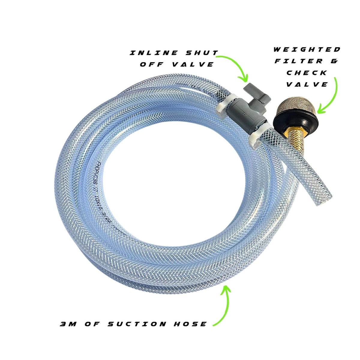 X-Jet M5 3m suction hose specifications