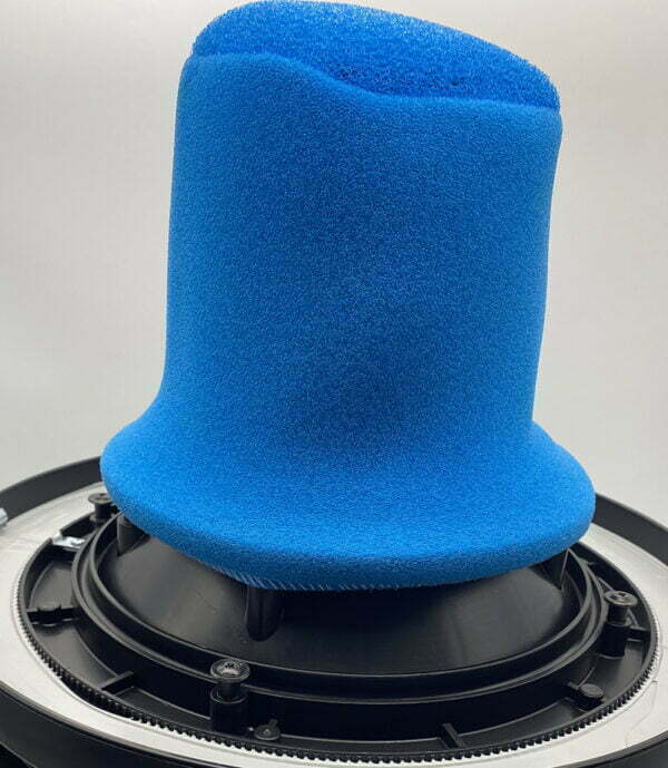 Wet Use filter attached to gutter vacuum head
