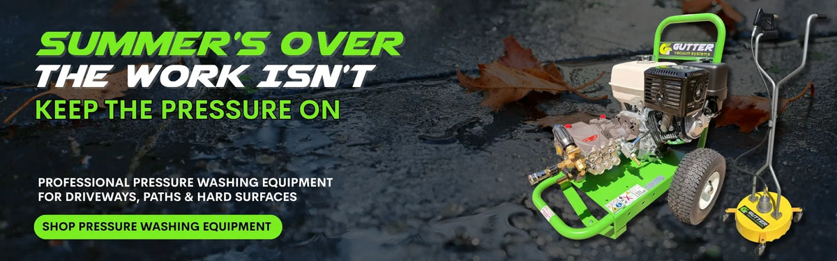 Professional pressure washing equipment and accessories